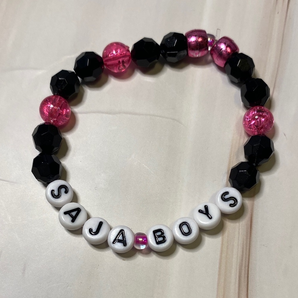 K-Pop Demon Hunters Saja Boys Netflix Kandi Bracelet